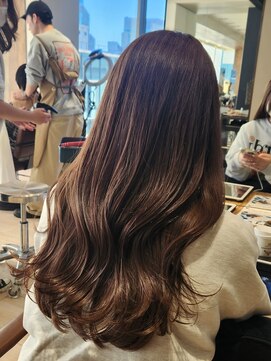 アフロート ギンザ(AFLOAT GINZA) 【Nanako。】暗すぎない暗髪トレンドレイヤー