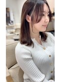 大人のミディアムレイヤーカット♪/弘前市