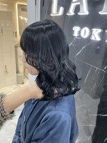 ラピス 渋谷本店(Lapis) ブルーブラック/艶カラー