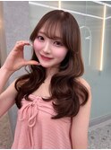 博多/韓国ヘア/顔周りカット/ベージュ/ブラウン