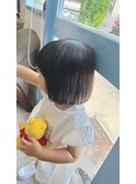 プーさんとツーショットボブ