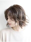 シースルーボブ