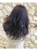 #パープルカラー#パーマ#20代#30代