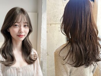プルト(PLUTO)の写真/30代女性から人気の【トリートメント感覚のデジタルパーマ】ダメージレスにこだわったコテ巻き風パーマ◎