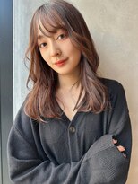 ロゼ 天理(ROSE) 【ROSE】レイヤーカット_顔まわりレイヤー_前髪_セミロング