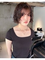 ダンボ(DUMBO)&nbsp;＜sayaca＞ボブパーマ  ニュアンスパーマ  細かめパーマ