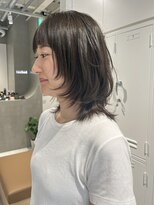 テクネ 天神大名(techne)&nbsp;天神大名レイヤーカット大人レイヤーくびれヘアミディアム今泉