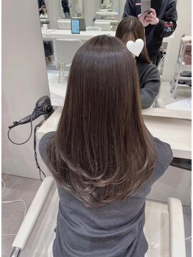 アッド バイ ケーツー(add by K-two) 艶髪ウェーブ/髪質改善/レイヤーカット/透明感カラー