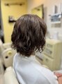 ヘアーデザインディープ hair design Deep 【レディースショートパーマ】パーマで動きをつけ、軽やかに