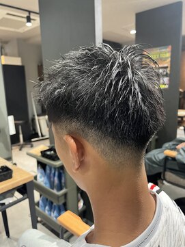 スウェル 柏店(Swell) MEN’S HAIR/ブルーブラック/フェザーパーマ/柏