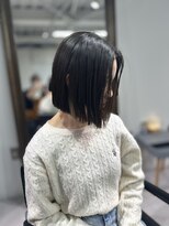 ストップアリトル(stop a little)&nbsp;プレミアム縮毛矯正前下がりボブ