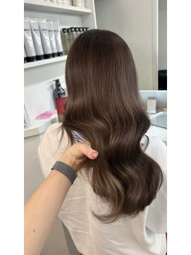 ペレ 渋谷(PELE) ミディアムヘア/暗めカラー/グランマッシュ/渋谷