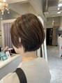 サンクチュアリー 千里山(Sanctuary) ドライヤーだけでカンタンふんわりショートスタイル