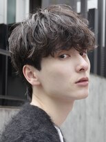 フィフス 天神大名(fifth)&nbsp;天神大名メンズパーマシャドウパーマシースルーマッシュウルフ