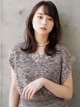 ニューヨークニューヨーク 垂水店(NYNY) 韓国風ｘセミロングｘエギョモリｘタンバルモリｘレイヤー