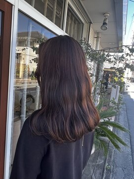 ロング/ブラウン