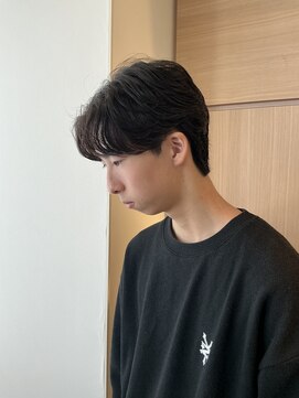 ニュアンスパーマ/センターパート/大船/河崎祐矢