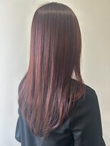 イーストハムアネーロ(EAST HAM anello) 透明感ローズブラウン/レイヤーカット/セミロング