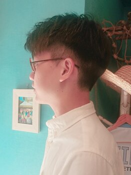 ブライトサイド(BRIGHT SIDE)の写真/【再現性×技術力】乾かすだけでばっちり決まる。お家での扱いやすさを追求した、妥協のないカットが自慢!