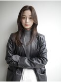 レイヤーカットウルフカットボブグレージュオリーブべージュ