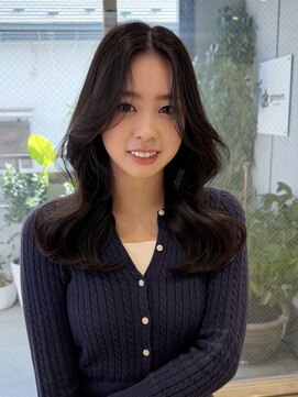 グリーン 町田(green) 【ミディアム】韓国風大人くびれ巻き