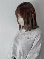 リム(Limb)&nbsp;ぱつっとボブ　オリーブベージュ