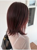 夏の赤髪