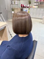 アッシュ 高幡不動店(Ash)&nbsp;ハイライトブリーチあり脱白髪染め白髪ぼかし髪質改善グレージュ
