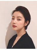 センシュアルショートボブ シンプル武蔵新城美容院エゴ丸山裕太