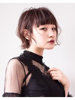 ロペ(ROPE.)&nbsp;【ROPE.】美骨切りっぱなしボブxモーブハイトーンクラデーション