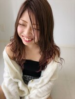 ユニヘアデザイン 徳島店(Uni. hair design) ゆるっとセクシーなグラデーションロング