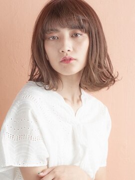 ミンクス 銀座店(MINX) 透明感外ハネ#ミニマムボブ #モード#3Dカラー