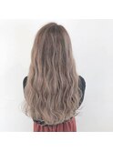  ハイトーンブリーチ×ミルクティーグレージュ 