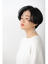 オーガニック ライフ 若葉 鶴ヶ島(organic+life) ハンサムショート×黒髪×ヘッドスパ×トリートメント×若葉