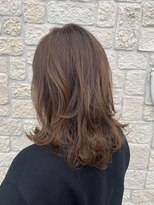アリーナ 緑が丘店(arena)&nbsp;レイヤーミディ×ベージュカラー
