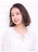 【平尾美容院 JUMPUSH 】柔らかさを意識したふんわりロブstyle