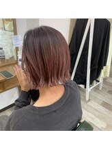 クート アンド シー 東川口(kuto and C)&nbsp;切りっぱなしボブ×バレイヤージュ×東川口