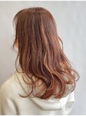 大人インナーカラー