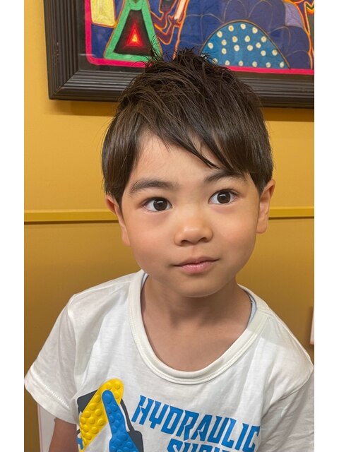 男の子キッズカット