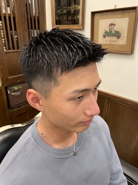 ヒロギンザバーバーショップ 新宿店(HIRO GINZA BARBER SHOP) フェードスタイル(理容室/メンズ/barber shop新宿店)