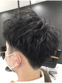 2ブロックマッシュ×ニュアンスパーマ