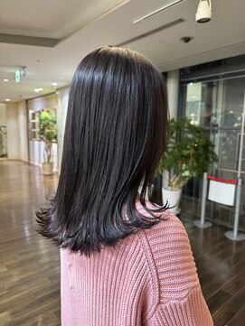 ザック ヴィ(ZACC  vie) パープルグレージュ　ミディアム　20代30代40代