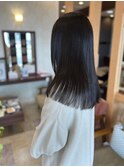 【MICHI 富田店 古作蓮】髪質改善 ストレート うる艶感