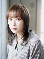 ライラ(Lyla)&nbsp;ブリーチなしのダブルカラー　グレージュミディレイヤー　下北沢