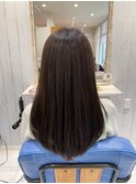 ロングレイヤー×アッシュグレー