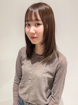 シテン(SITEN) ベージュ/レイヤー/ミディアム