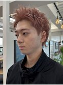 スパイキーショートビジネスマン30代40代ツーブロック刈り上げ