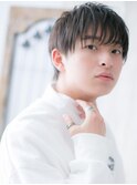 20代30代ナチュラルアースカラー王道メンズカットX北浦和
