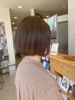キュウヘアー(KYUU HAIR)&nbsp;ツヤが欲しい方にオススメ！マグネットカラー×ボブ