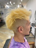 ビィーワンイースト(Be 1 EAST)&nbsp;メンズカット、ブリーチカラー